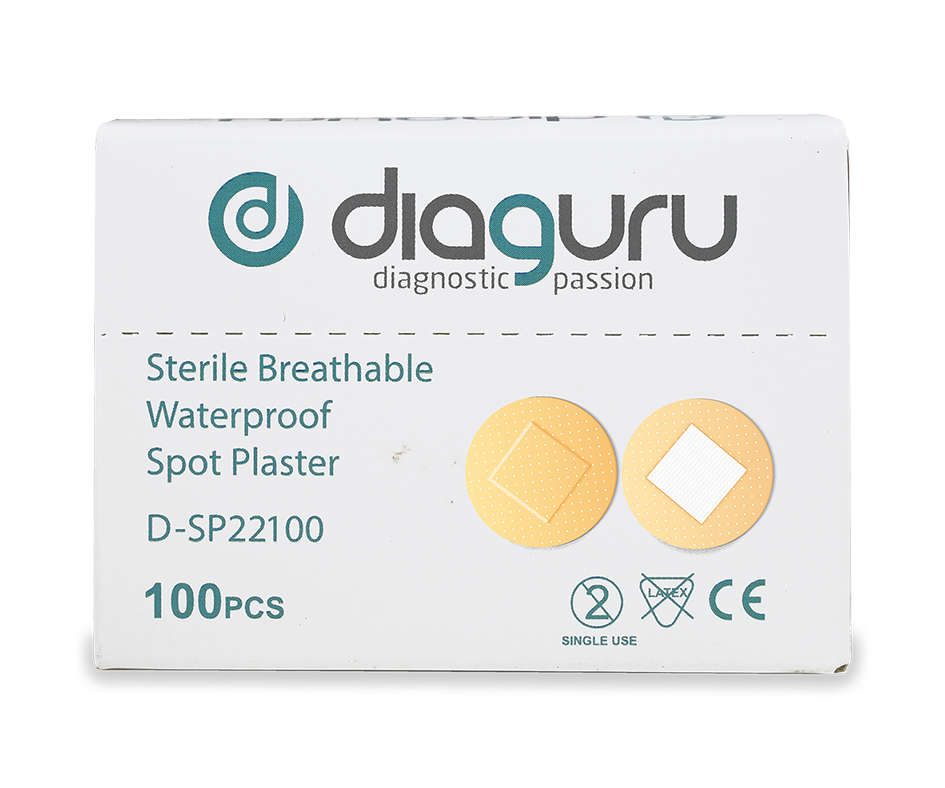 Diaguru Spot Plaster Waterproof Sterile Box/100